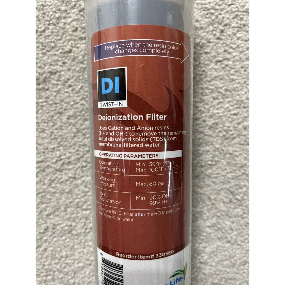 Aquatic Life D1 Twist-In Dual Deionization Replacement Filter Item‎ #330380 NWT